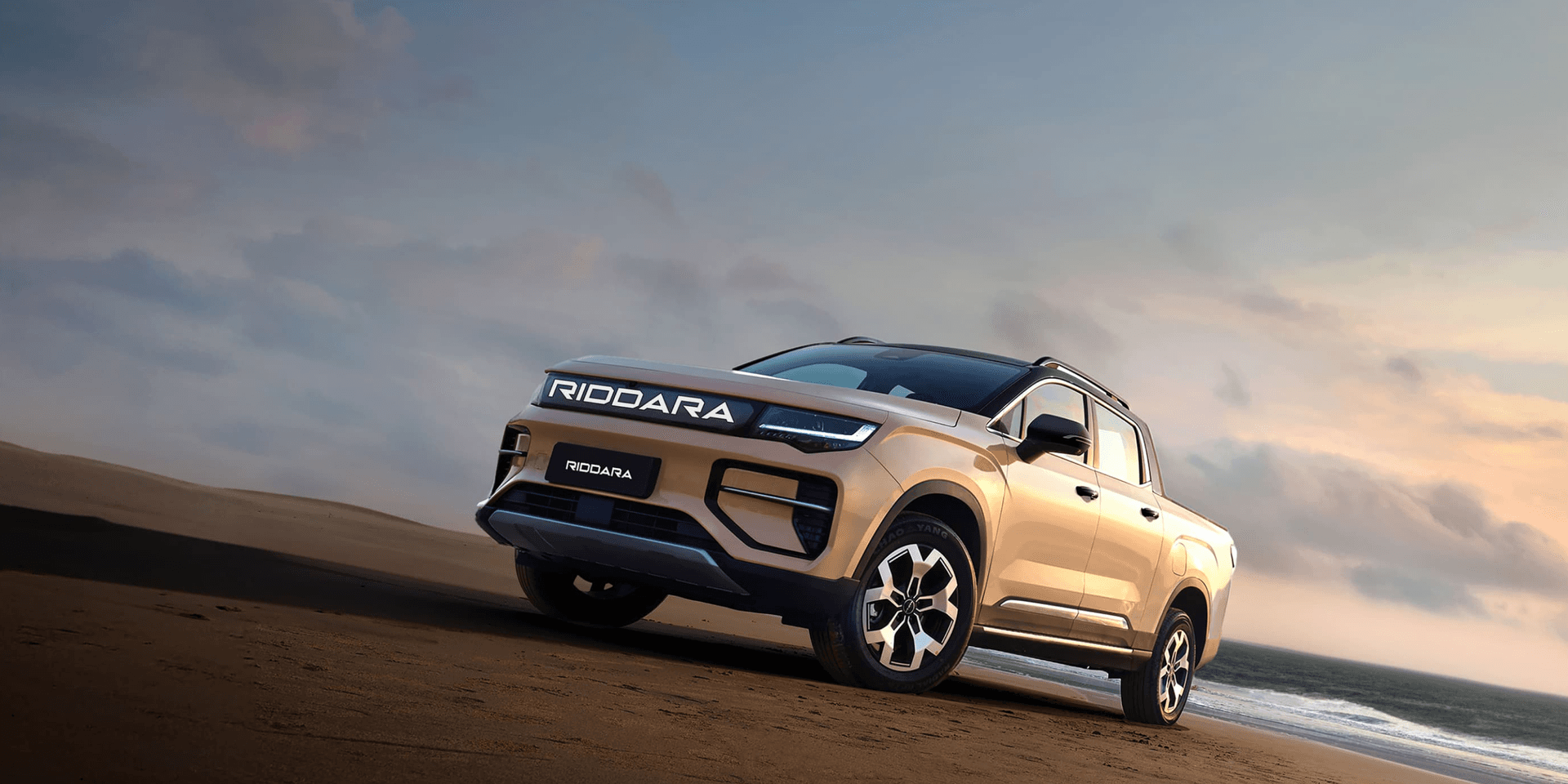 RIDDARA UAE | 100% Electric 4X4 Pick-Up Truck